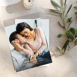 Foto Handwriting Vertikal 2 Save the Date