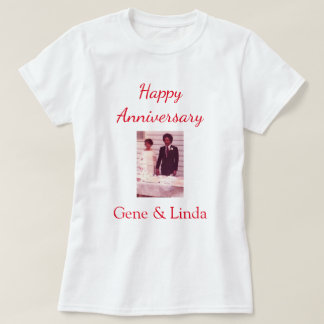 Foto Happy Anniversary T-Shirt