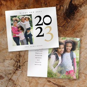 Foto Happy New Year Holiday Card