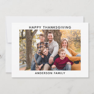 Foto Happy Thanksgiving Feiertagskarte