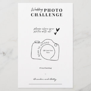 Foto-Herausforderung Hochzeit, ich Spy Wedding Gam Flyer