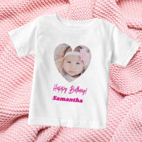 Foto Herz Name Geburtstag Mädchen rosa
