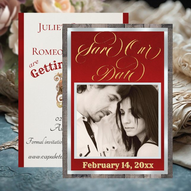 Foto & Herz - Rot Save The Date (Von Creator hochgeladen)