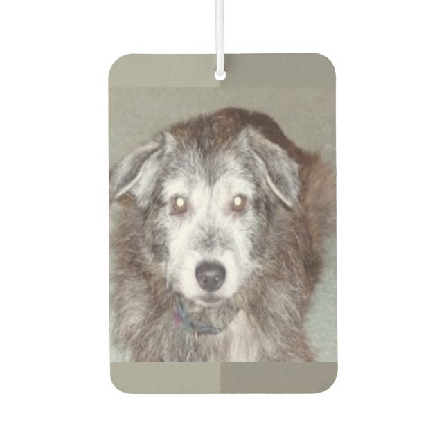 Foto Herzform personalisieren Autolufterfrischer (Vorderseite)