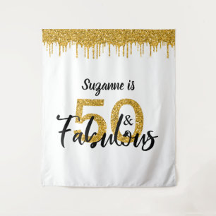 Foto Hintergrund Kabine 50 und Fabelhafte Party Go Wandteppich