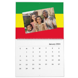 Foto hinzufügen | Flag 2026 von Rasta African Ethi Kalender