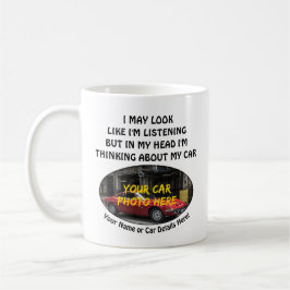 Foto hinzufügen, Text, Ich sehe zu hören Kaffeetasse