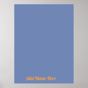 Foto hinzufügen und Text bearbeiten Poster