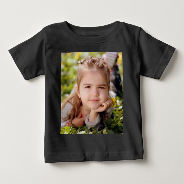 Foto hochladen baby t-shirt (Vorderseite)