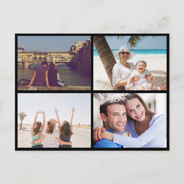 Foto hochladen feiertagspostkarte (Vorderseite)