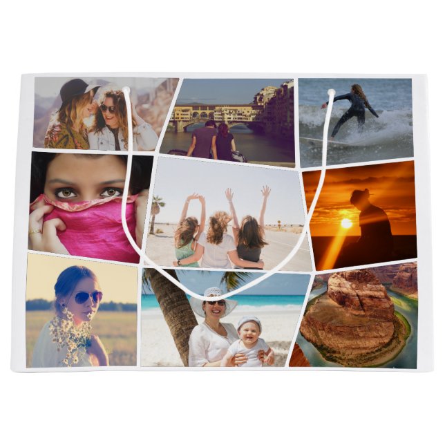 Foto hochladen große geschenktüte (Vorderseite)