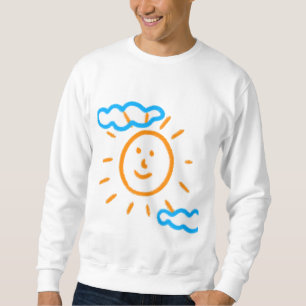Foto hochladen Kids Artwork in Weiß Sweatshirt