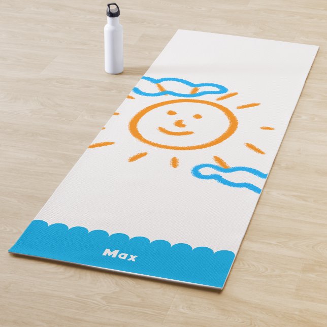 Foto hochladen Kids Artwork Yogamatte (Beispiel)