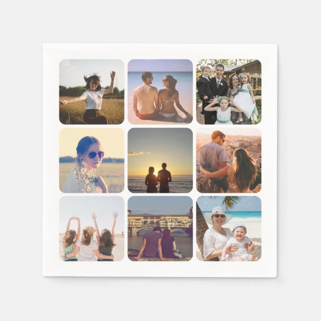 Foto hochladen serviette (Vorderseite)