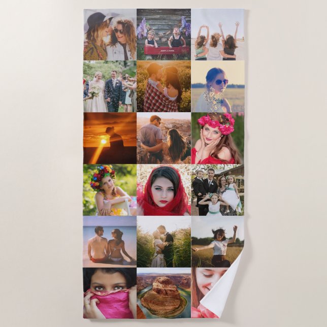 Foto hochladen strandtuch (Vorderseite)