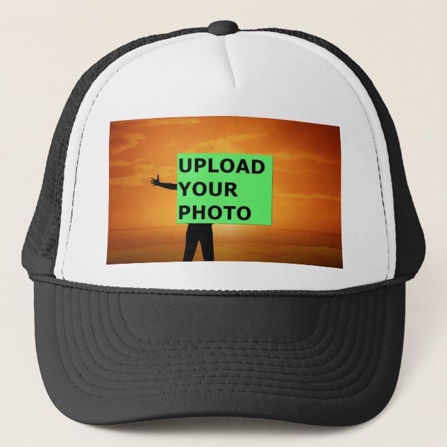 Foto hochladen truckerkappe (Vorderseite)