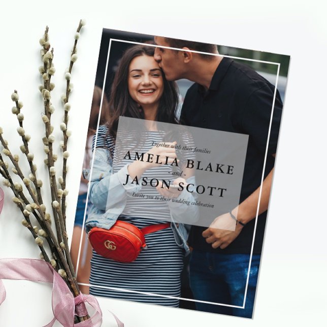 Foto Hochzeit Einladung (Von Creator hochgeladen)