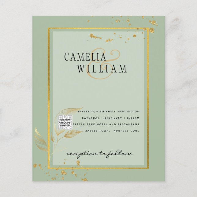 FOTO Hochzeit - Einladung Save the Date Flyer (Vorne)