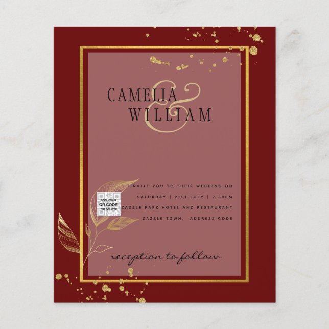 FOTO Hochzeit - Einladung Save the Date Flyer (Vorne)