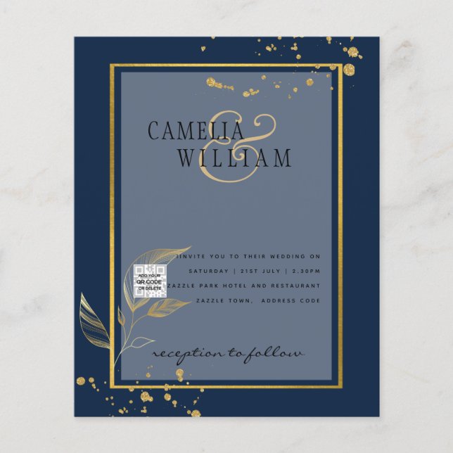 FOTO Hochzeit - Einladung Save the Date Flyer (Vorne)