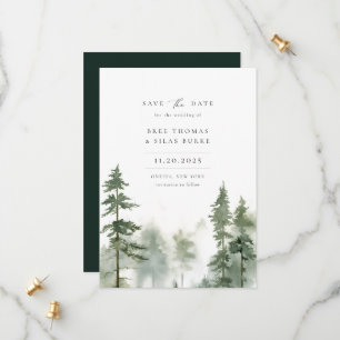 Foto Hochzeit von Wildwäldern Save The Date