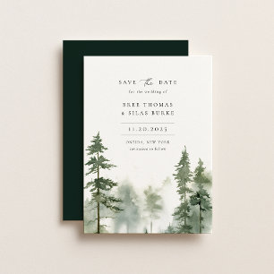 Foto Hochzeit von Wildwäldern Save The Date