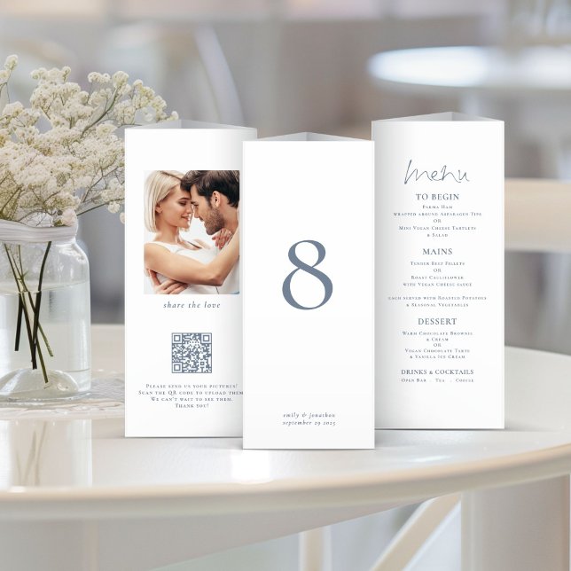 Foto Hochzeitmenü Tabelle Kein blauer Text dreimal (Von Creator hochgeladen)