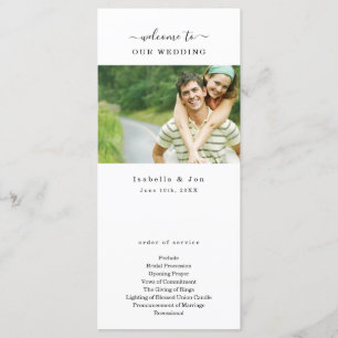 Foto Hochzeitsmesse / Zeremonie Programm-Lüfter Programm