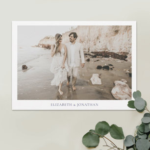 Foto Hochzeitssache an Minimalistischen Grenzen sp Save The Date