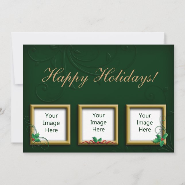 Foto Holiday Card Feiertagskarte (Vorderseite)