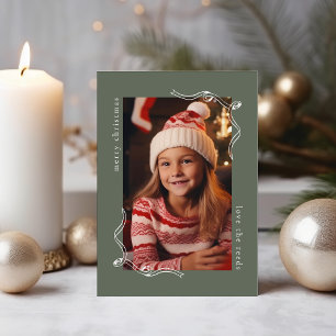 Foto Holiday Card mit Multifunktionsleisten Feiertagskarte