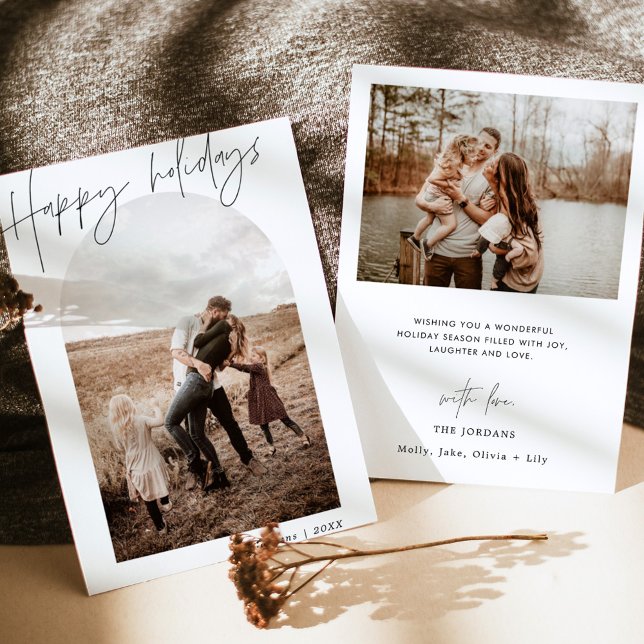 Foto Holiday Card | Weihnachtskarte für das Foto Einladung (Von Creator hochgeladen)