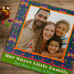 Foto Hübscher Volksschmetterlingsfliege Blume nach Puzzle