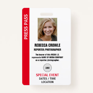 FOTO I.D. Abzeichen Ausweis