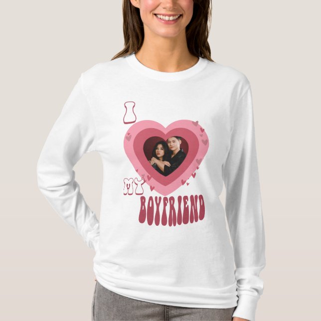Foto I Liebe mein Freund T - Shirt (Vorderseite)