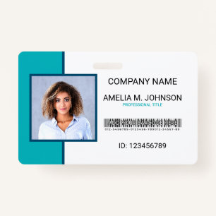 Foto-ID-Abzeichen für Firmenmitarbeiter Ausweis