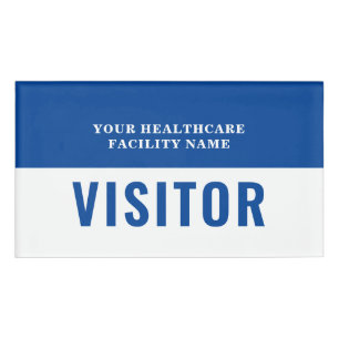Foto-ID-Abzeichen für Ihr Health Care Company Namenschild