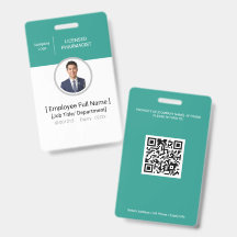 Foto-ID-Ausweis für Apothekenpersonal lizenzierter