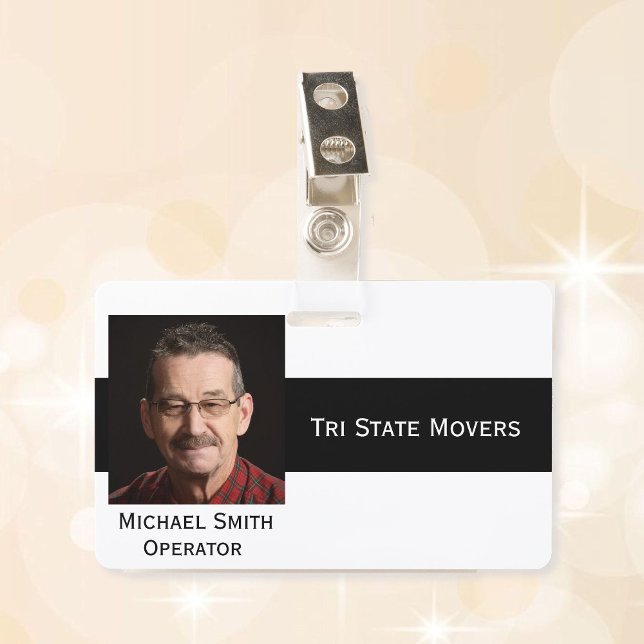 Foto-ID-Clip Doppelseitige Anpassung des Abzeichen Ausweis (Von Creator hochgeladen)