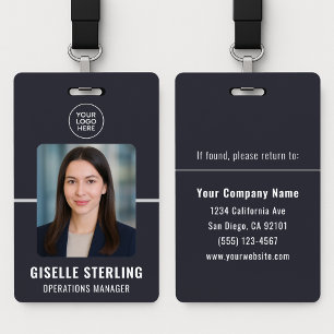 Foto-ID des benutzerdefinierten Geschäftspartners Ausweis