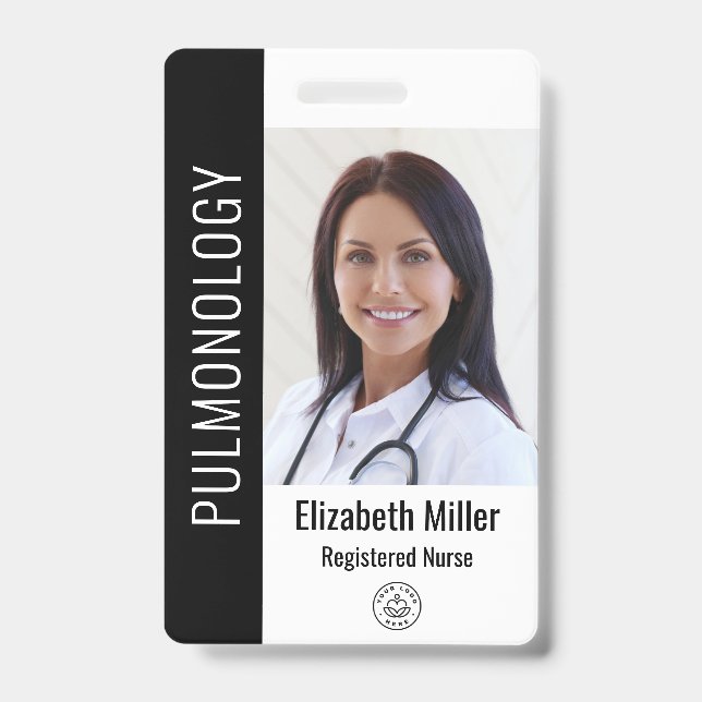 Foto-ID des Black Hospital Medical Employee Ausweis (Vorderseite)