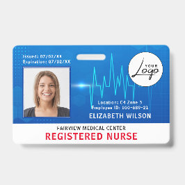 Foto-ID des Krankenkrankenhauses Ausweis