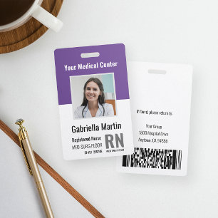 Foto-ID des personalisierten Arztes Ausweis