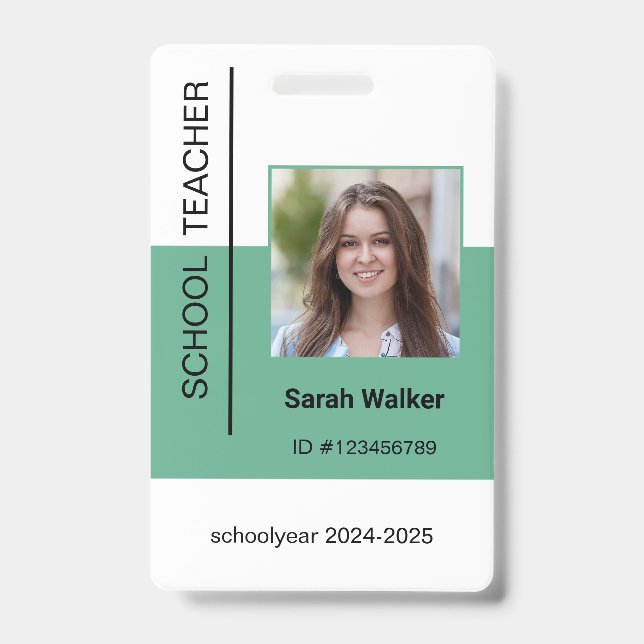 Foto-ID eines Mitarbeiters oder Studierenden Ausweis (Vorderseite)