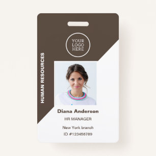 Foto-ID Firmenlogo Security-Abzeichen Ausweis
