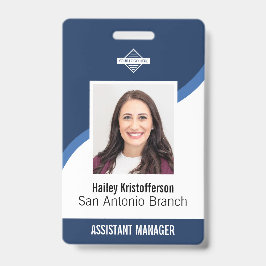Foto-ID für benutzerdefinierte Mitarbeiter-Logos A Ausweis