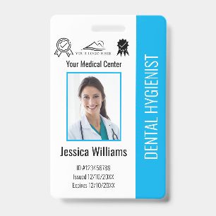 Foto-ID für das personalisierte Zahnarztbüro Ausweis