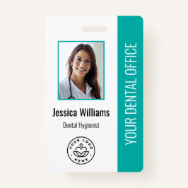 Foto-ID für Ihr Zahnarztbüro Aquamarin Ausweis