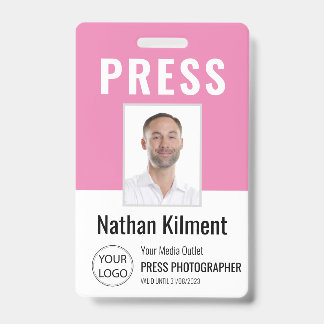Foto-ID für Journalisten-Pressepass Ausweis