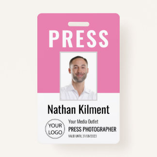 Foto-ID für Journalisten-Pressepass Ausweis